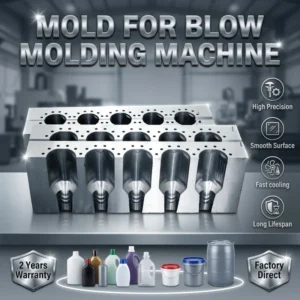 Aluminum P20 Mold Mould for 500ml 1L 2L 3L 4L 5L 10L 20L Extrusion Blowing Plastic PP HDPE Molding Bottle Barrel Drum