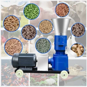 Animal Goat Feed Pellet Making Dryer Machine Farm Feed Processing Machines for Fish Animal Feed