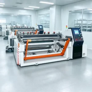 Anti Wrinkle Roll Slitting Rewinder Machine for Laminated Film Rolls
