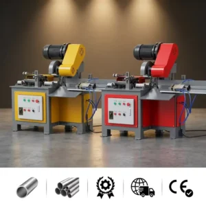 Auto Aluminum Tube Bar Cutting Machine Burr Free Profile Cut Machine High Precision 45 90° Round Square Pipe Cutting Machines