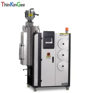 Auto Feeding 3 in 1 Plastic Dehumidifier Dryer Low Dew Point Honeycomb Rotor Drying PET TPU PA Machines 150kg Capacity 6kW