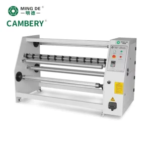 Automated Operation Adhesive Machine Laminating Film Roll Cutting Machine Pet Pvc Plastic Film Slitting Rewinding Machine