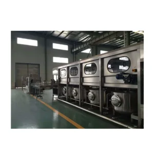Automatic 300BPH 5 Gallon 19 20L Plastic Drum Mineral Drinking Water Washing Filling Capping Machine