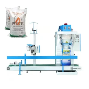 Automatic 5 10 25kg Bag Wood Pellet Shaving Dog Food Milk Powder Cat Litter Fertilizer Grain Packing Filling Machine Line