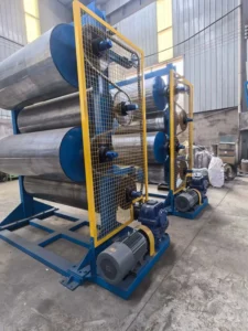 Automatic Air Cooling Rubber Sheet Cooling Line Mesh Belt Batch Off Cooler for Rubber Processing Production