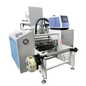 Automatic Aluminum Foil Greaseproof Rewinding Machine Baking Paper Film Roll to Roll Slitter and Rewinder
