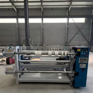 Automatic Aluminum Foil Plastic Film Coil Rewinding Slitting Machine