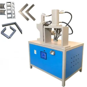 Automatic Angle Cutting Machine with V Punch for Square Iron Pipe and Tube Engine and Motor As Core Components