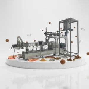Automatic Aquatic Floating Fish Feed Tilapia Kio Food Sinking Fish Feed Extruder Making Machine Production Line