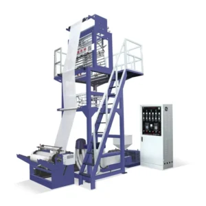 Automatic Blown Film Production Line Multi Function Extrusion Machine HDPE LDPE LLDPE 2.5t 8t Packaging High Power 15 55kw Motor