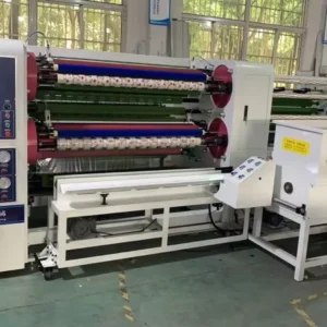 Automatic Bopp Adhesive Tape Jumbo Roll High Speed Slitting And Rewinding Machine
