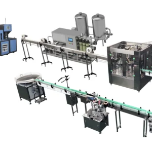 Automatic Complete Bottled Pure Drinking Mineral Water Filling Production Line PET Bottle Filling Machine and Capping Machine