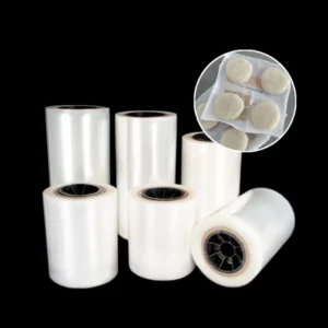 Automatic Continuous Vacuum Thermoforming Stretch Film Clear 23 Micron 7 Layer 9 Layer Co Extrusion Packaging Stretch Film