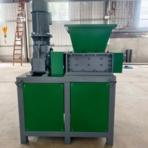 Automatic Double Shaft Waste Recycling Shredder Machine