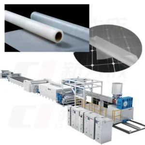 Automatic EVA Stretch Film Making Machine 20m/min Multi Layer Cast Film Line EVA Cast Stretch Film Line