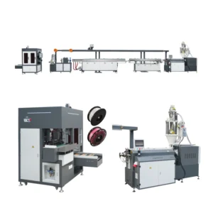 Automatic Eco Friendly PLA ABS PETG 3D Printer 380V 54kW Filament Extruder with 33:1 Alloy Steel Single Screw
