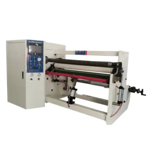 Automatic Electric Slitter Rewinder for Masking Foam and Double Sided Tapes Packing Machine with Plastic Paper Compatibility