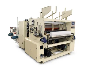 Automatic Embossing Gluing Lamination Kitchen Towel Rewinder Machine