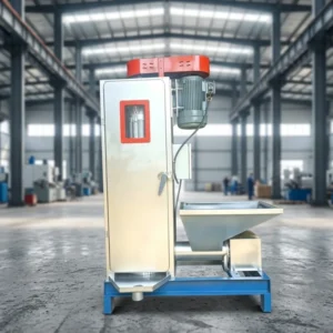 Automatic Feeding Discharge Vertical Plastic Dryer Stainless Steel Anti-corrosion Plastic Flake Centrifugal Dewatering Machine