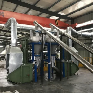 Automatic Feeding Dosing Mixing Conveying System for SPC LVE Floor Line PVC Pipe and Door Window Profile Extruder