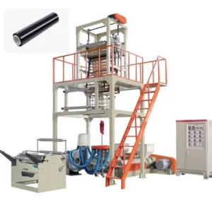 Automatic Film Blowing Machine Biodegradable PE PP Plastic Film Extruder Blowing Machine for T shirt Bags
