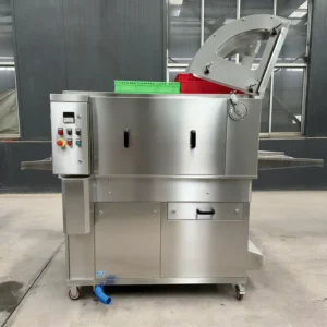 Automatic Food Processing Crate Washing Machine Plastic Basket Tray Cleaning with Drying System