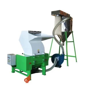 Automatic High Efficiency Home Use Hard Plastic Pipe Crusher Shredder Machine Recycling System 30KW Customizable Screen