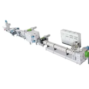 Automatic High Filler PET Single Screw Pelletizing Line 250 1200kg/H High Output Extrusion Production Line