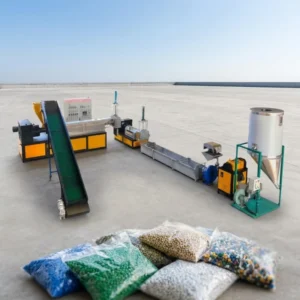 Automatic High Quality Single Screw Waste Plastic Recycle Granule Making Machine Recycle Plastic to Pellets Machines