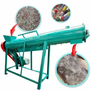 Automatic High Speed Friction Washing Machine Line for PE PP PET Plastic Bottle Washing Plant with Motor