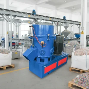 Automatic High Speed PE PP Powder Plastic Mixer PVC Raw Material Hot Cold Mixing Machine with Pump Blender for Hot Cold Mixing