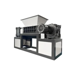 Automatic High Torque Double Shaft Metal Shredder Machine Industrial Scrap Steel Aluminum Copper Waste Recycling Metal Crusher
