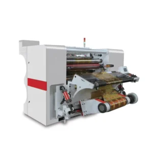 Automatic High speed Slitting Rewinder Machine for Carton Sealing Tape Cutting with High Safety Level and 380V