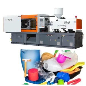 Automatic Horizontal Hydraulic Injection Molding Machine for PET PC ABS PP Plastic Manufacturing