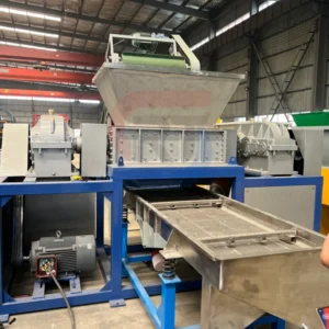 Automatic Industrial Shredder Double Shaft Shredder for Manufacturing Plant