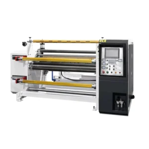 Automatic Jumbo PLC Controlled High Speed Film Slitter Rewinder Servo Motor Paper Slitting Rewinding Machine