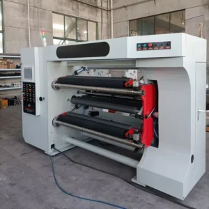 Automatic Kraft Paper Slitting Rewinding Machine Plastic Cutting Machine for Sale