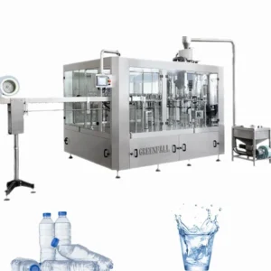 Automatic Mineral Water Beverage Filling Machine High Efficiency Bottle Filling Equipment