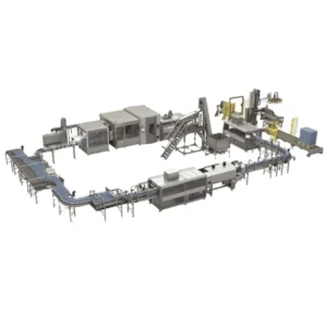 Automatic Mineral Water Bottling Plant Complete Project PP Bottle Blowing Filling Washing Line