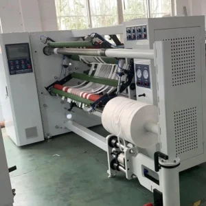 Automatic Nonwoven Fabric Slitting and Rewinding Machine