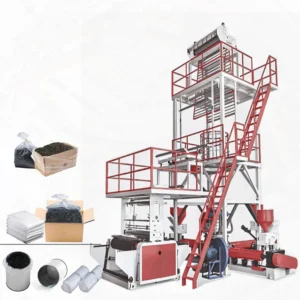 Automatic PE Film Blowing Machine ABC3 Layer LDPE HDPE LLDPE Greenhouse Film Agriculture Film