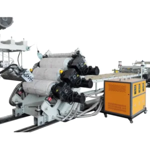 Automatic PE PP PS ABS PMMA PET Sheet Extruder Machine Production Line with 15m min Speed