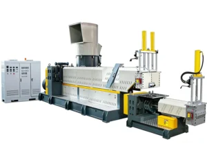 Automatic PE PP Plastic Recycling Granulating Production Line