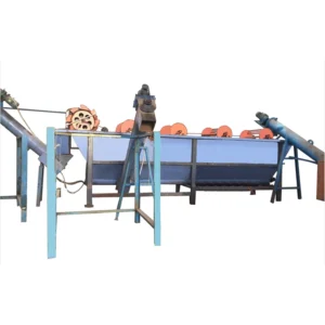 Automatic PP PE HDPE LDPE Waste Plastic Hot Washing Machine Floating Washing Tank for Plastic Recycling Washing Line