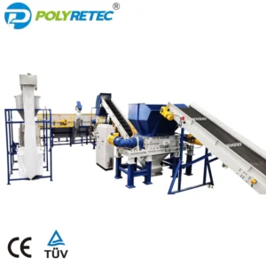 Automatic PP PE Hazardous Chemical Plastic Washing Line for Recycling