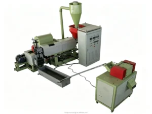 Automatic PS Foam Recycling Machine with Dewatering Hot Washing Tank High Productivity Eco Friendly Motor & Pump