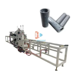 Automatic PVC PE Tube Drilling Hole Machine Plastic Pipe Punching Hole Machine