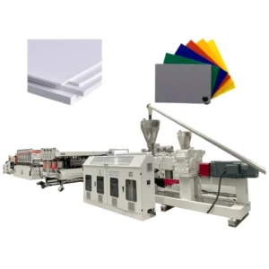 Automatic PVC Plastic Foam Board Building Cabinet Doors Waterproof Production Extruder Making Machine
