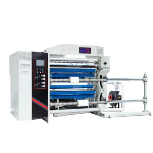 Automatic Paper Roll to Roll Slitting Machine PE Film Slitting Machine for Sheet and Cardboard Roll Slitting