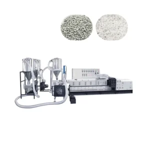 Automatic Pelletizer Waste Plastic Granulators HDPE LDPE PP PE ABS Air Cooling Plastic Recycling Granulator Machine